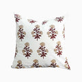 Rowan Ditsy Prints White Pillow Cover 26" x 26" Double Sided Pillow Covers