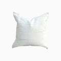 Celina Geometric White Pillow Cover 26" x 26" Double Sided Pillow Covers