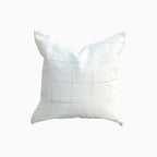 Celina Geometric White Pillow Cover 26" x 26" Double Sided Pillow Covers
