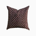 Dahlia Ditsy Prints Red Pillow Cover 26" x 26" Double Sided Pillow Covers