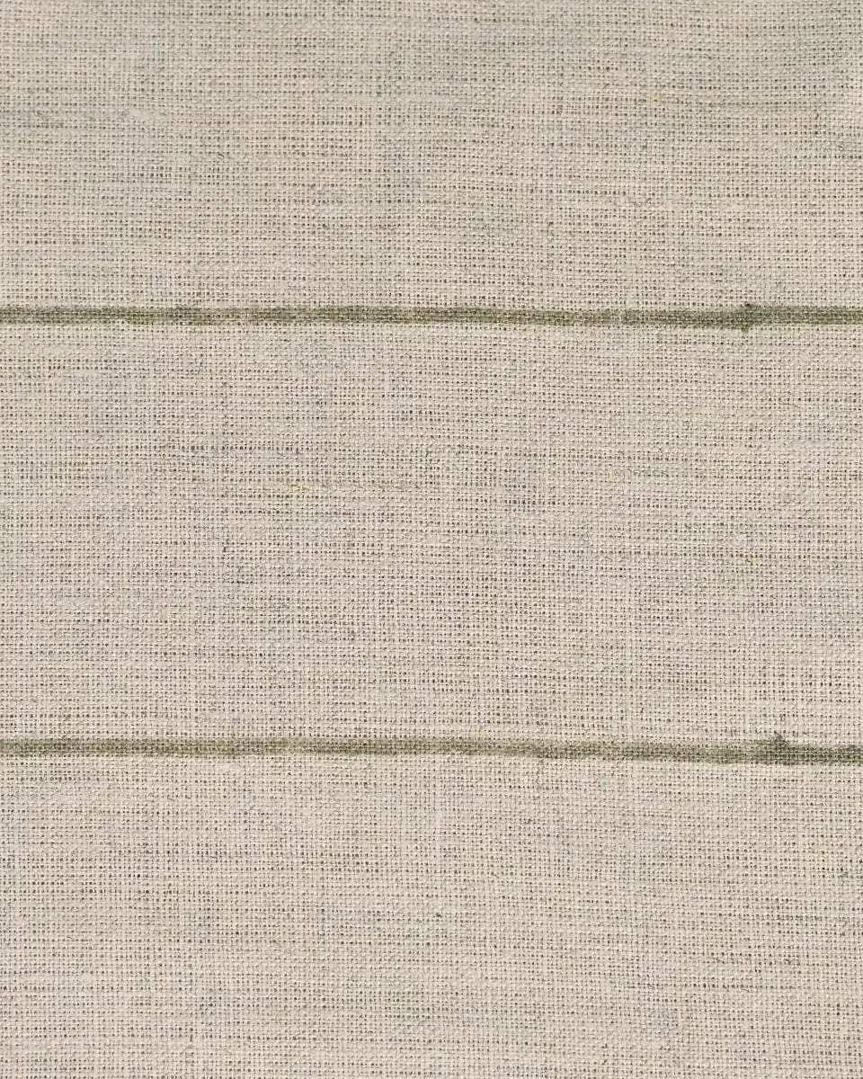 Claura Stripes Hand Block Printed Linen Upholstery Fabric Linen Fabric