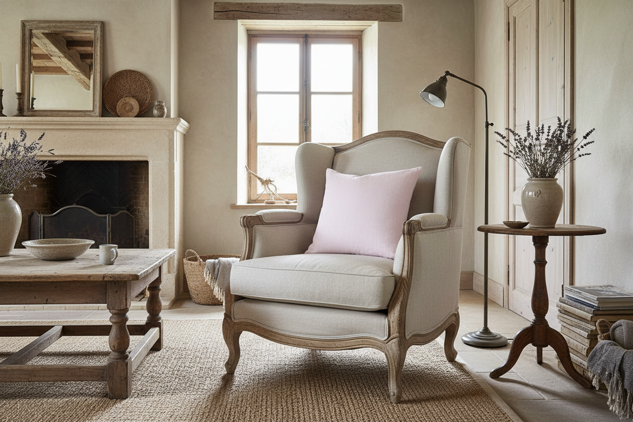 Collier Linen Ivory Pillow Cover Pillow Covers