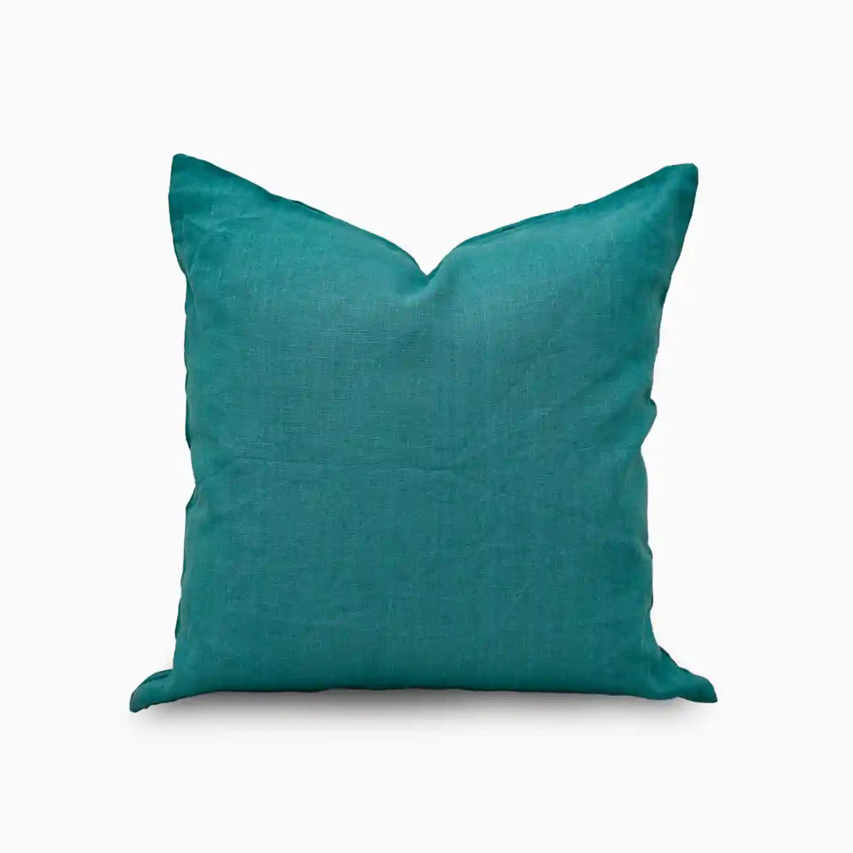 Ellington Linen Transformative Teal Pillow Cover Plain Pillow Covers