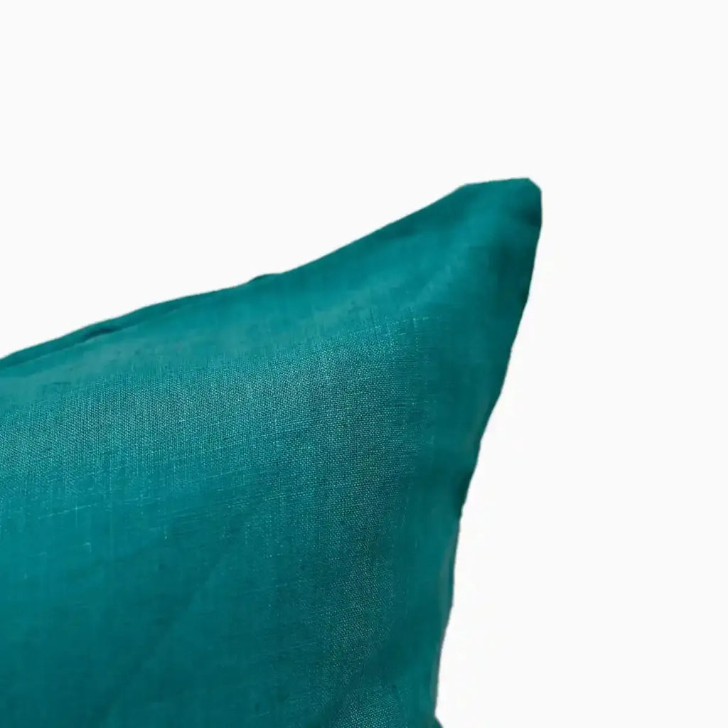 Ellington Linen Transformative Teal Pillow Cover Pillow Covers