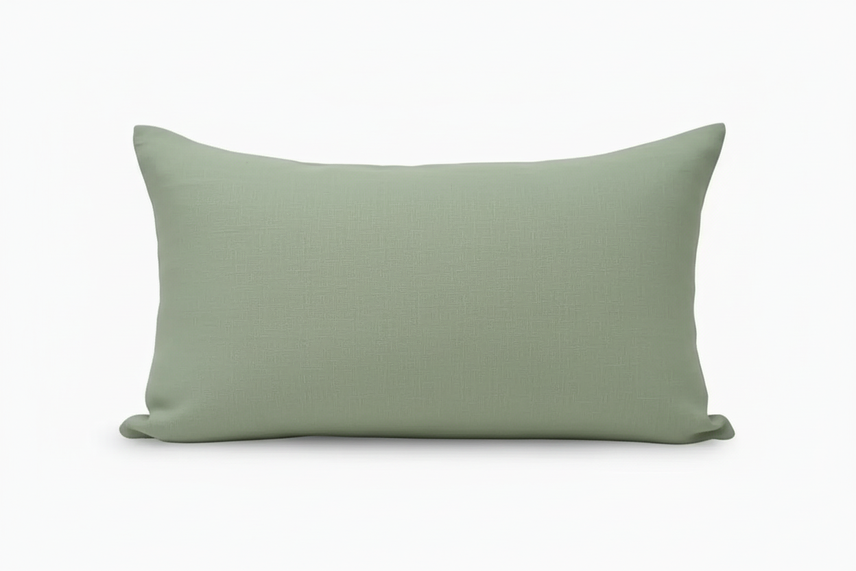 Laurel Linen Sage Green Pillow Cover Plain Pillow Covers