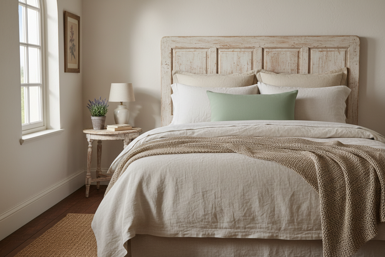 Laurel Linen Sage Green Pillow Cover