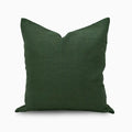 Adeline Linen Olivine Pillow Cover Plain Pillow Covers