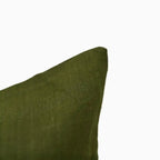 Quincy Linen Woodland Green Pillow Cover Pillow Covers