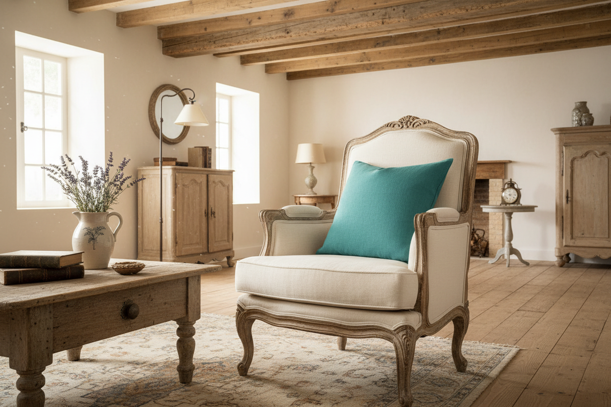 Isolde Linen Deep Teal Pillow Cover Pillow Covers