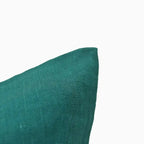 Isolde Linen Deep Teal Pillow Cover Pillow Covers