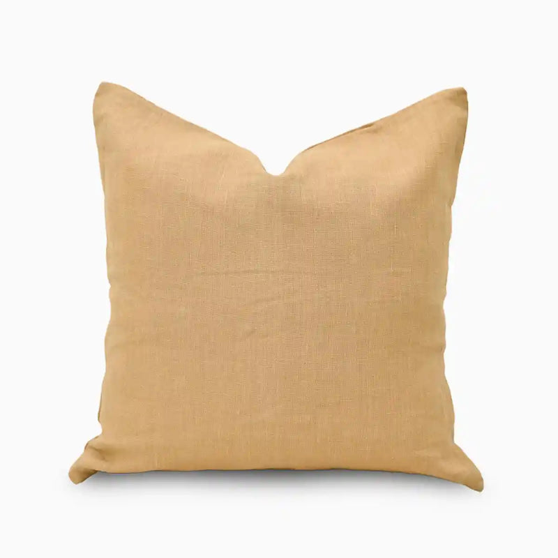 Whitaker Linen Tan Dust Pillow Cover