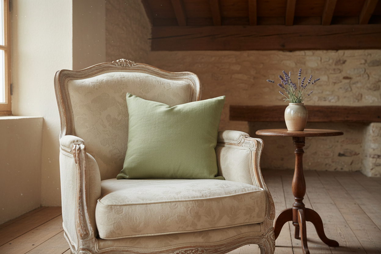 Penrose Linen Vintage Sage Pillow Cover Pillow Covers