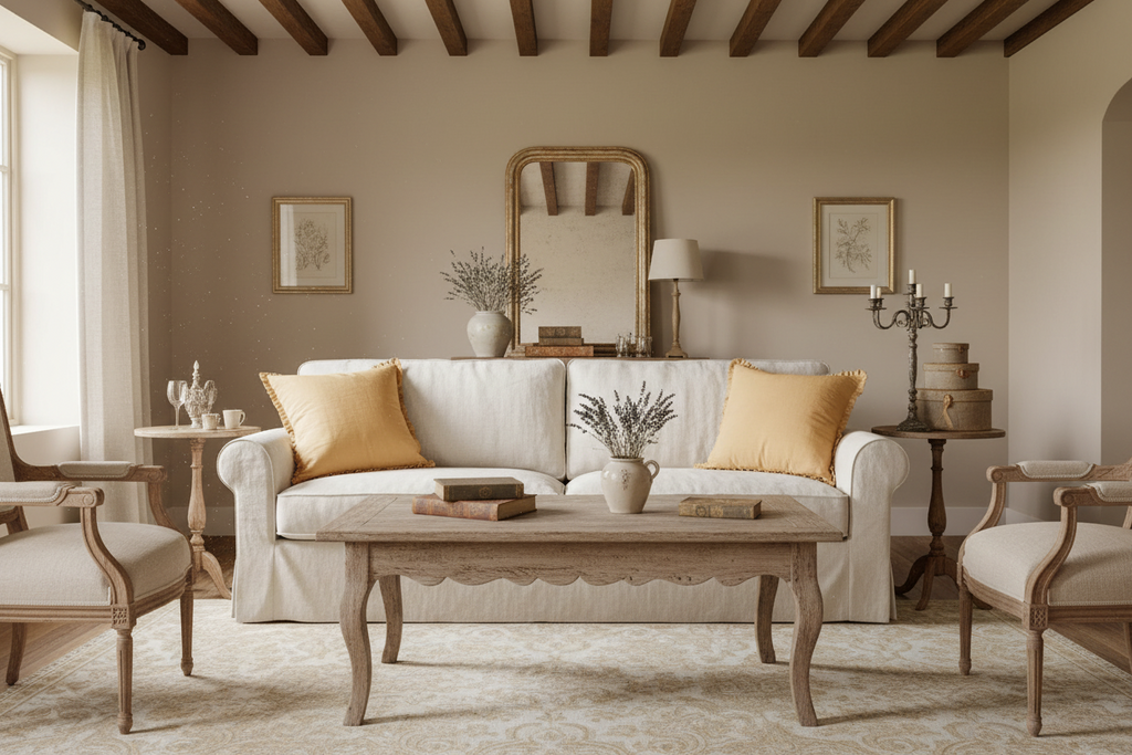 Whitaker Linen Tan Dust Pillow Cover