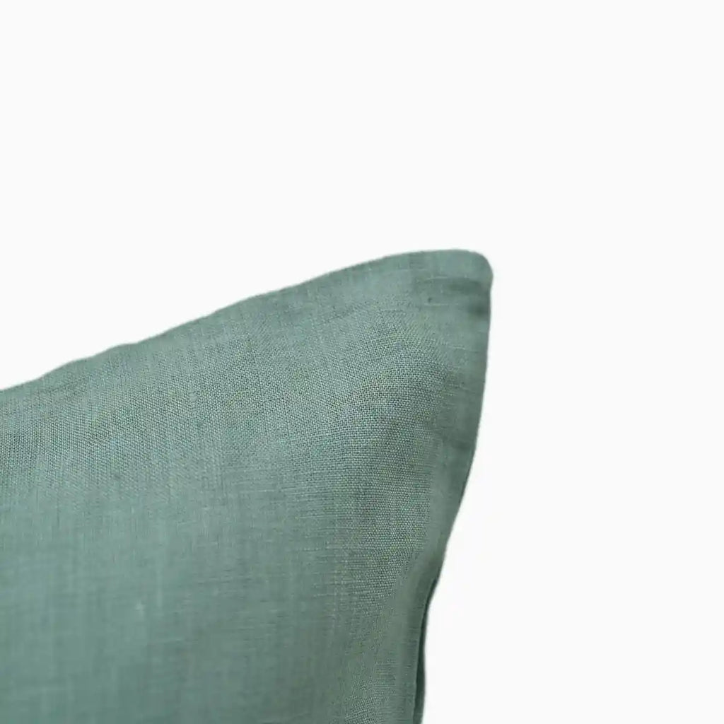 Montgomery Linen Misty Green Pillow Cover