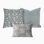 Structured Florals Pillow Cover (Set 3) Bundle