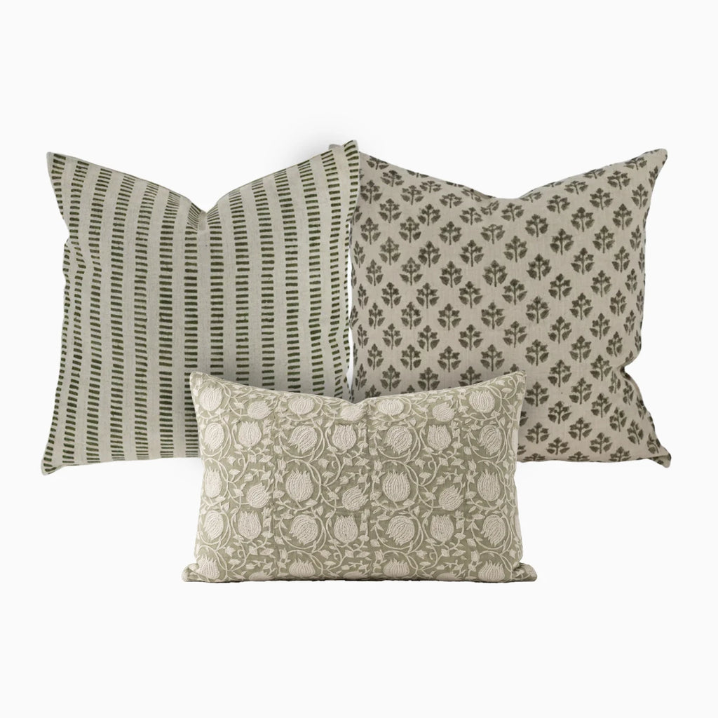 The Neutral Blend Pillow Cover (Set 3) Bundle