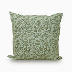 Flora Bloom Sage Green Pillow Cover 16"X42" Double Sided Pillow Covers