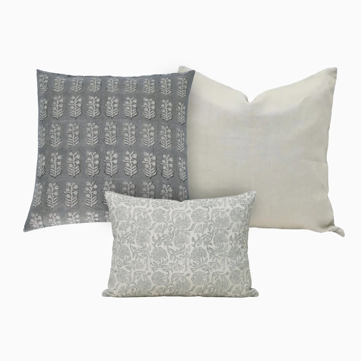 Soft Contrast Pillow Covers (Set 3) Bundle