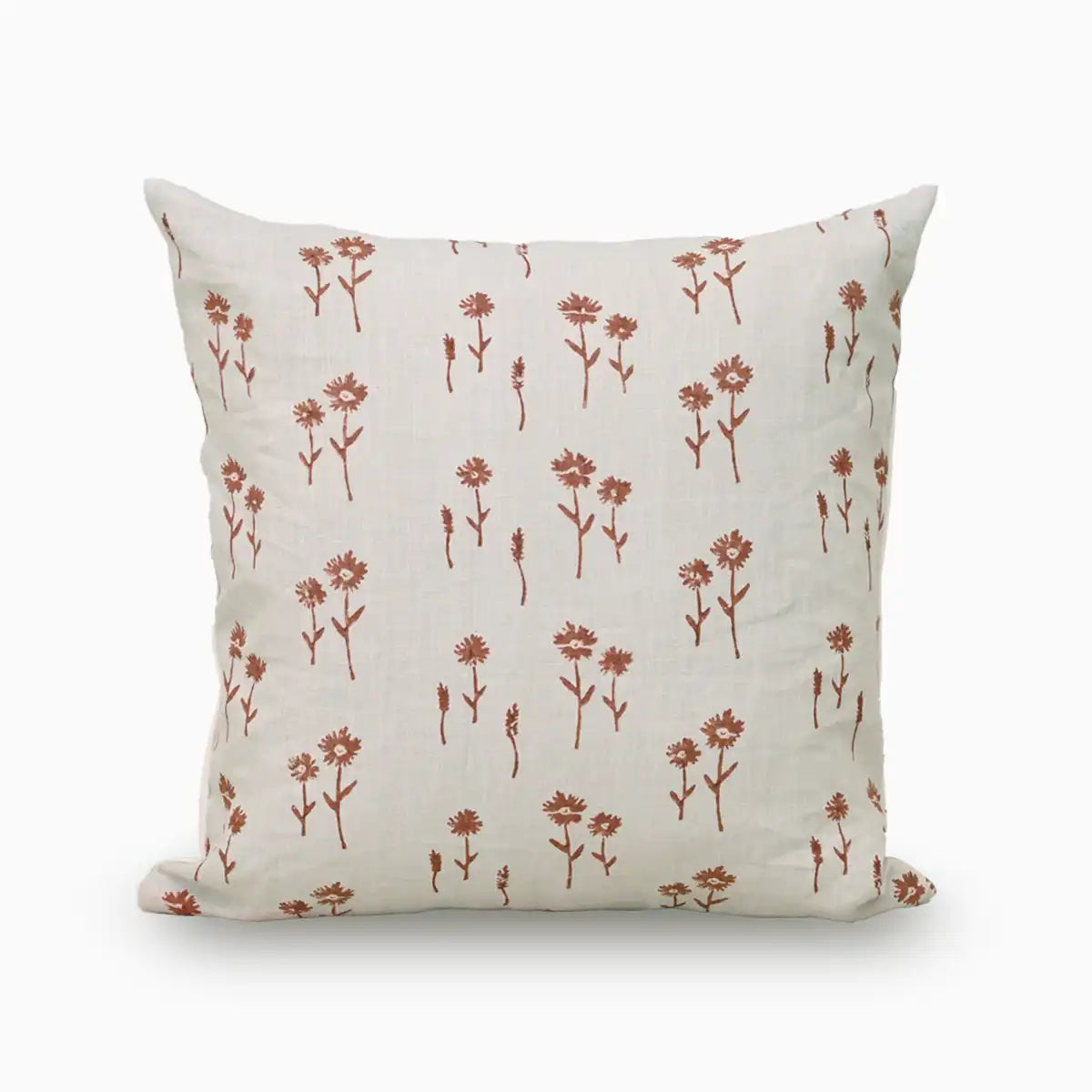 Bloom Rust Pillow Cover 16"X42" Double Sided Pillow Covers