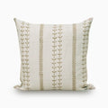 Floral Stripe Light Beige Pillow Cover 16"X42" Double Sided Pillow Covers