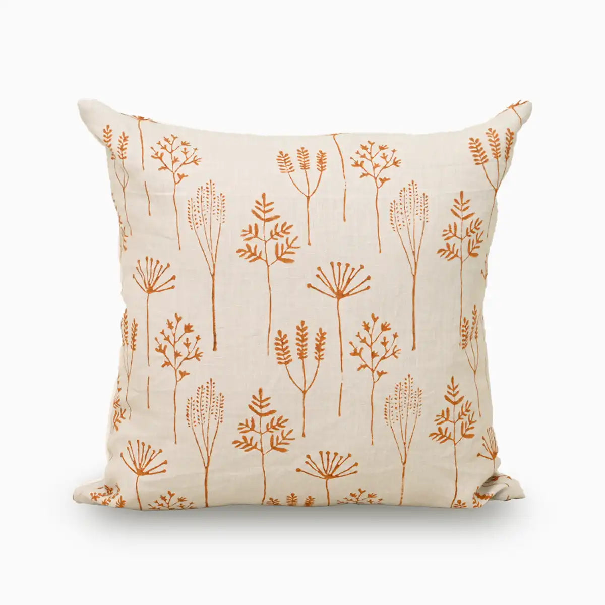 Floral Ground Mustard Pillow Cover 16"X42" Double Sided Pillow Covers