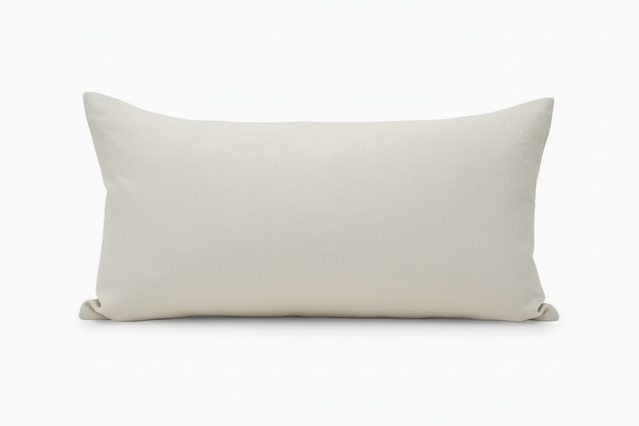 Gentry Linen Oyster Grey Pillow Cover Plain Pillow Covers