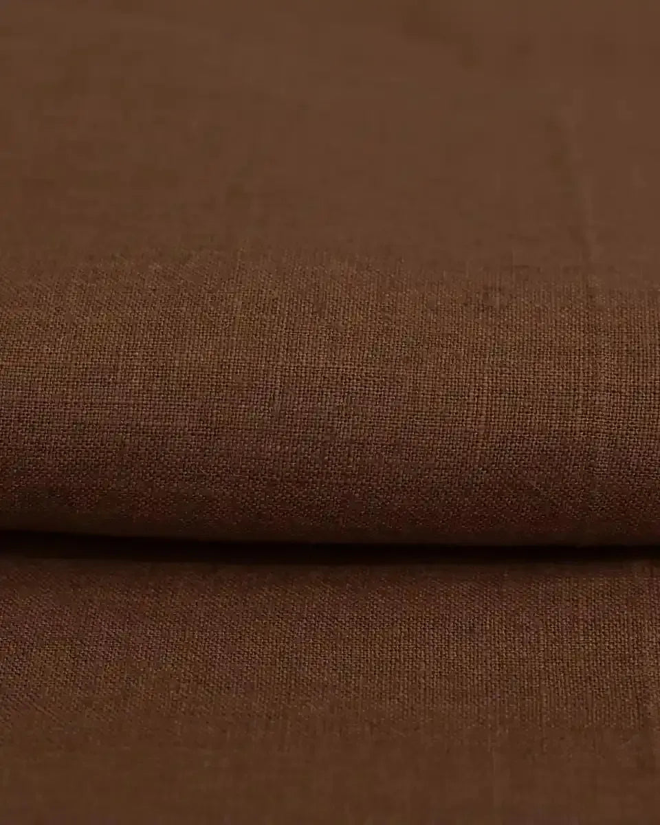 Woody Solid Linen Fabric Solid Linen Fabrics