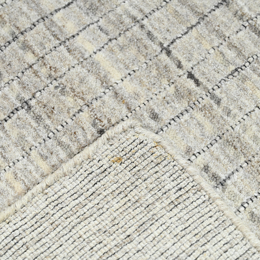 Organic Lines Handloom Rug Hand Loomed