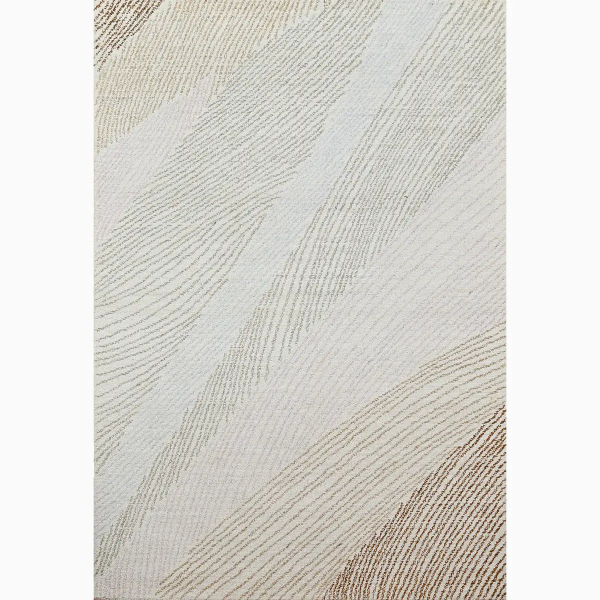 Rifted Slopes Hand Tufted Rug Hand Tufted