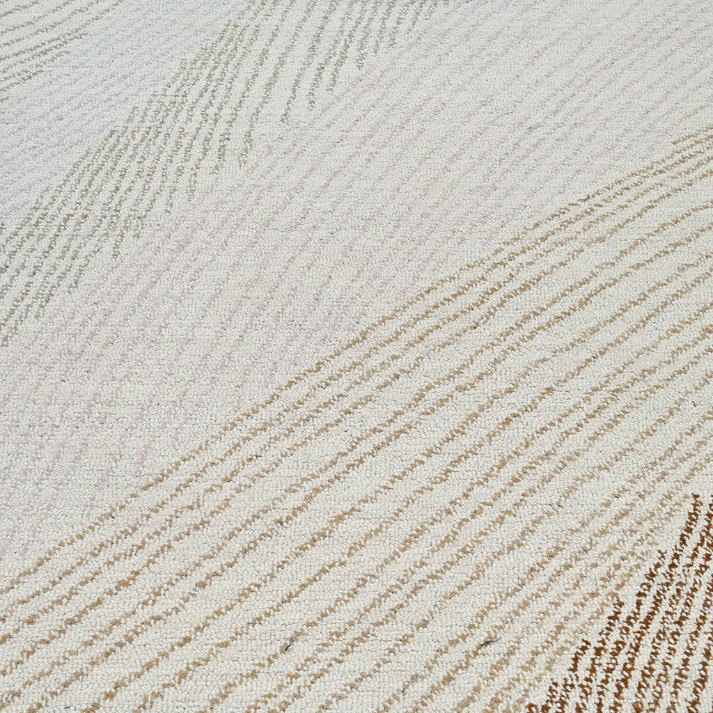 Rifted Slopes Hand Tufted Rug Hand Tufted