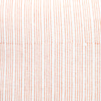 The Linear Muse Coral Stripe Pillow Cover Pillow Covers