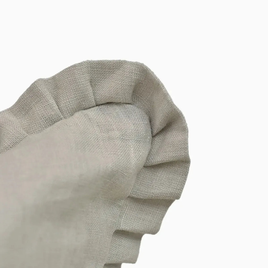 Gentry Linen Oyster Grey Pillow Cover Pillow Covers