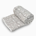 Magnolia Hand Block Printed Quilt Quilts