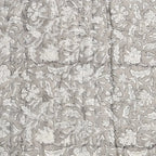 Magnolia Hand Block Printed Quilt Quilts