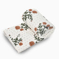 Laurel Hand Block Printed Quilt Quilts