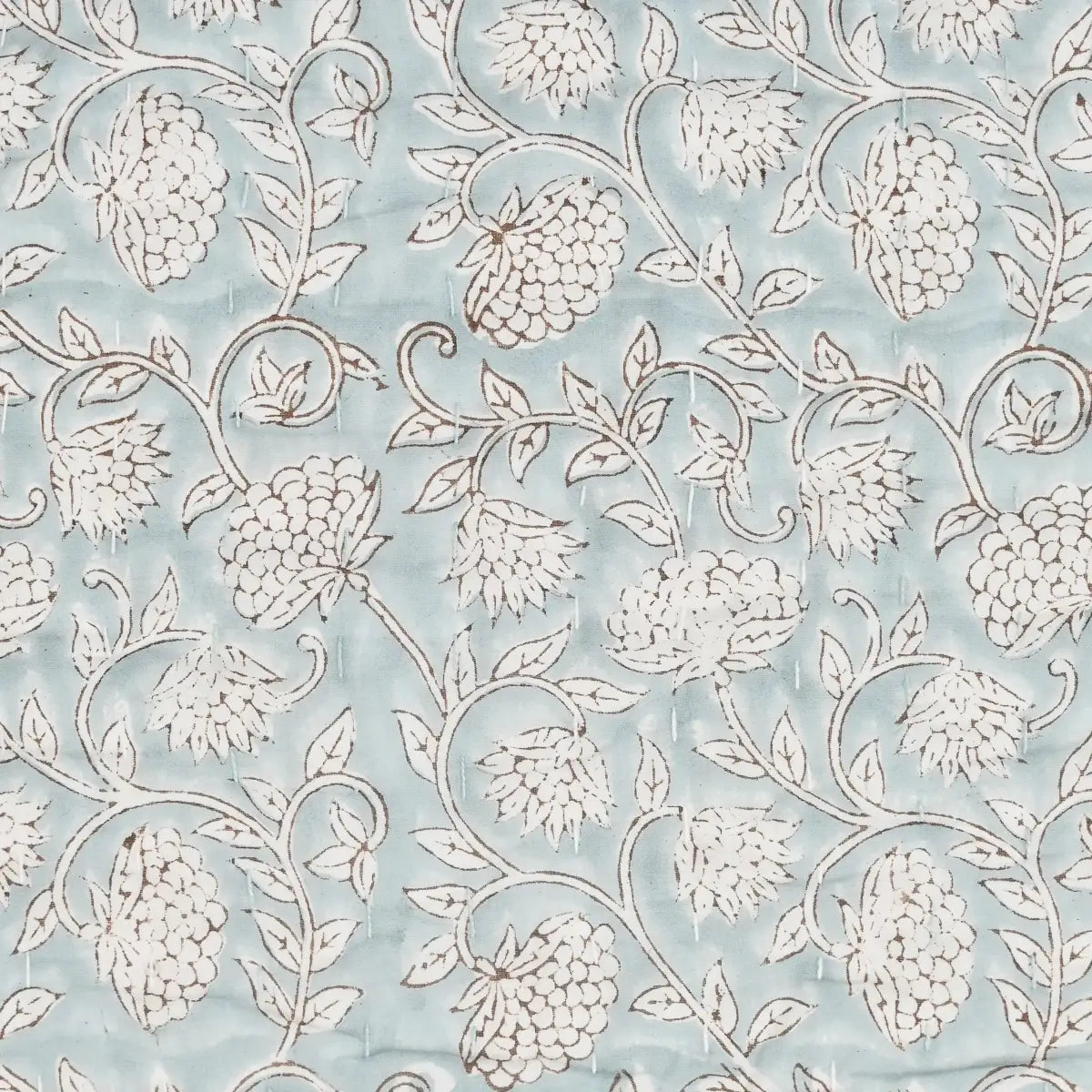 Steve Hand Block Printed Quilt