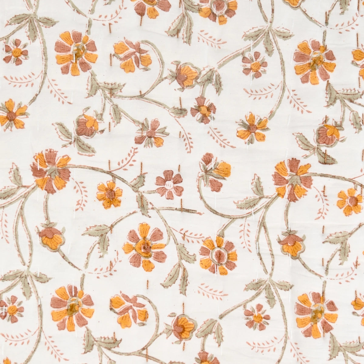 Angel Hand Block Printed Quilt