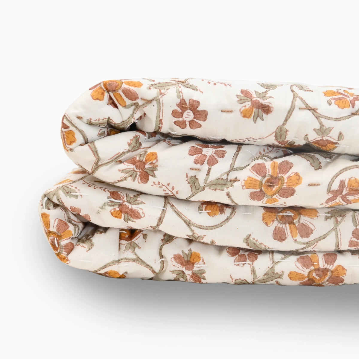 Angel Hand Block Printed Quilt