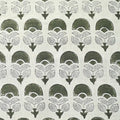 Hepburn Block Print Linen Fabric Swatch fabric swatch
