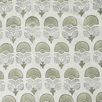 Hepburn Block Print Linen Fabric