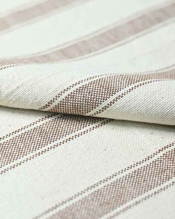Brownie Ticking Stripe Upholstery Fabric