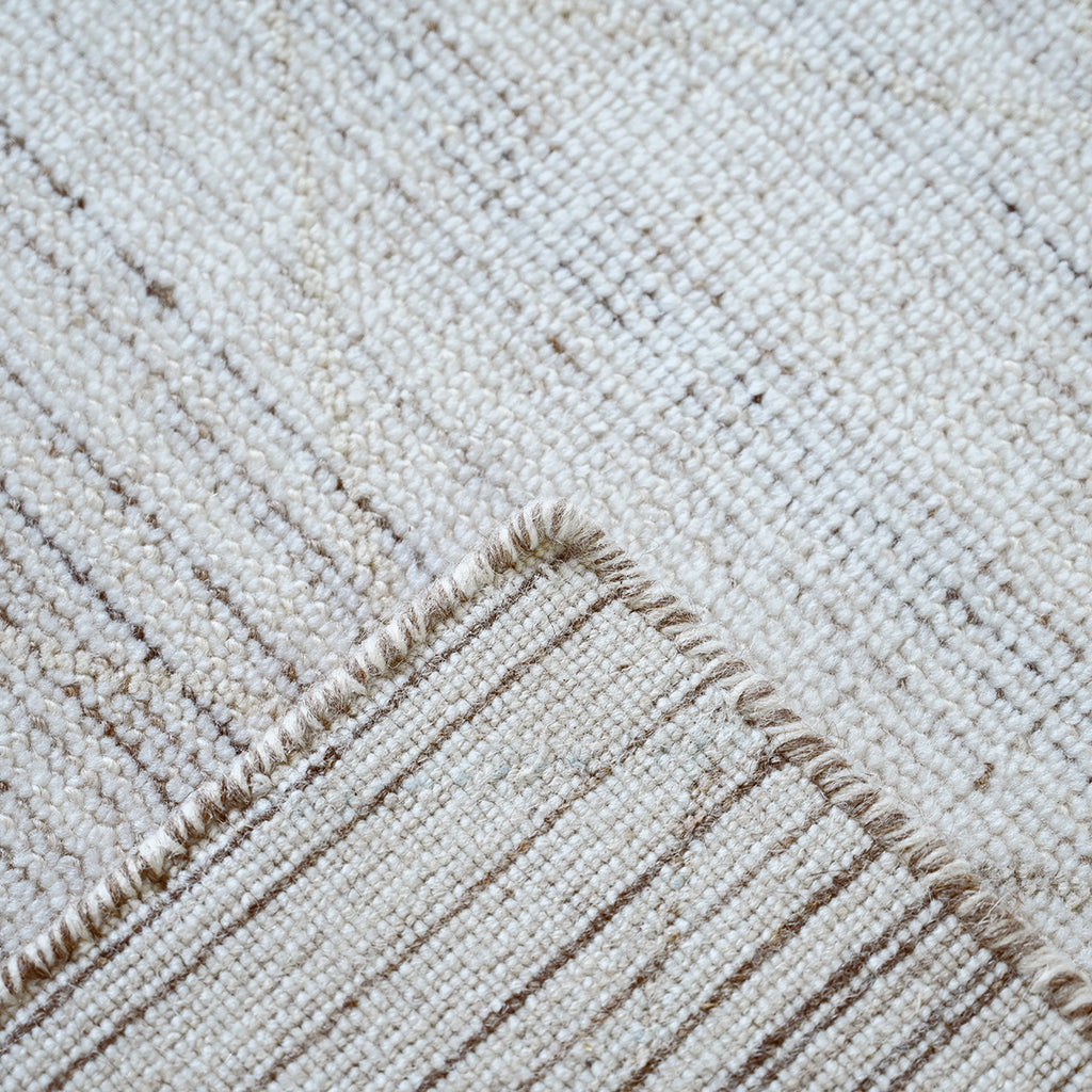 Soft Topography Handloom Rug Hand Loomed