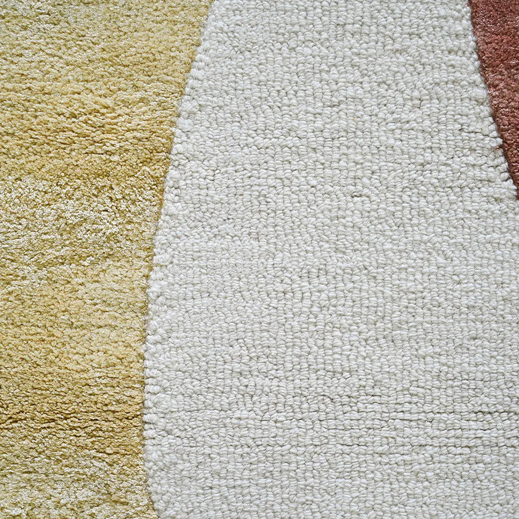 Candy Stripes Hand Tufted Rug Hand-Tufted