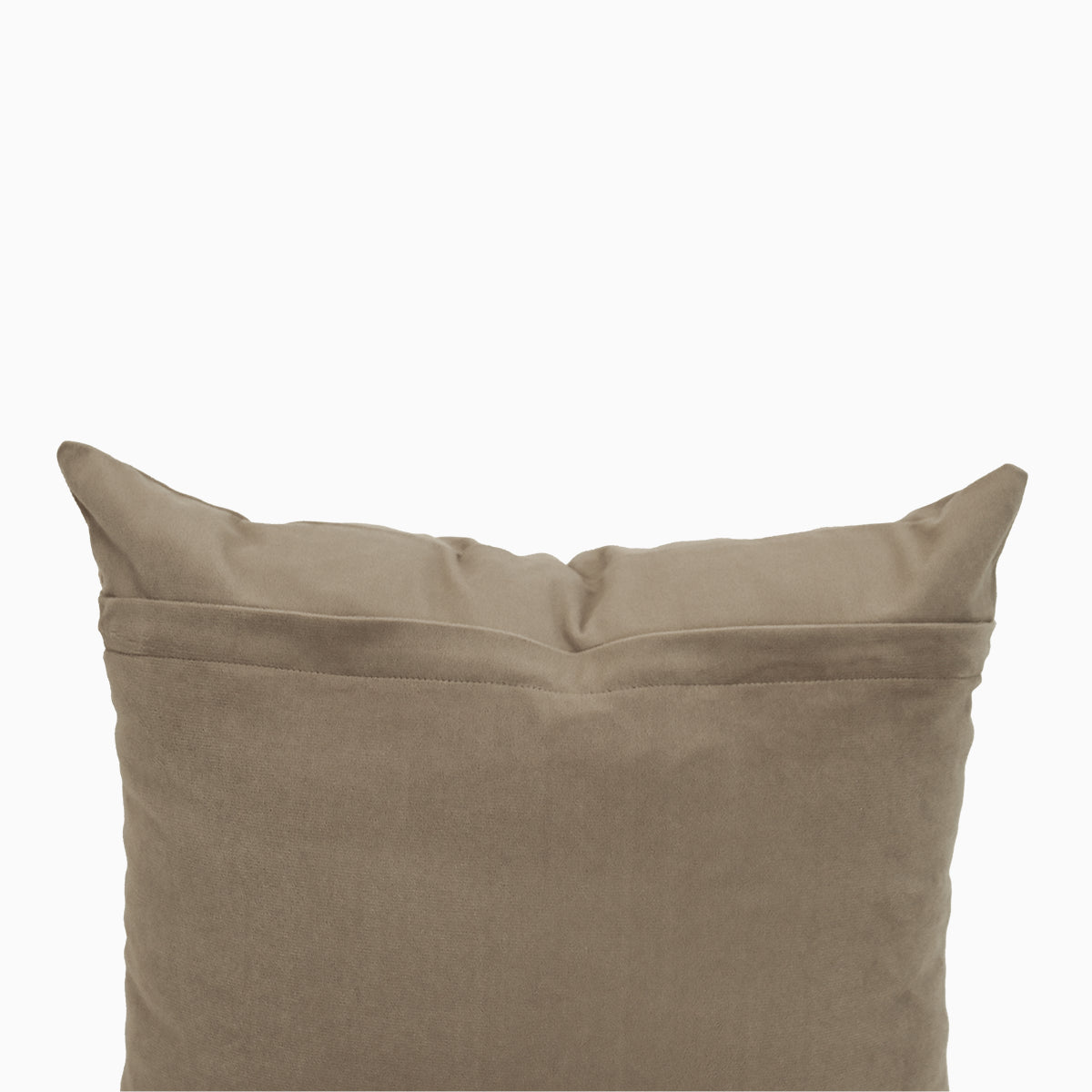Fence Solid Velvet Cushion Cover