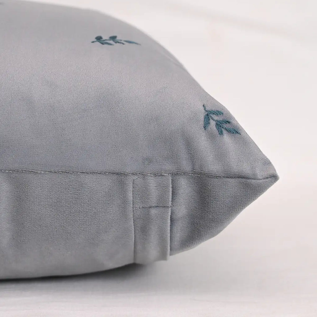 Silicon Embroidered Velvet Cushion Cover Pillow Covers