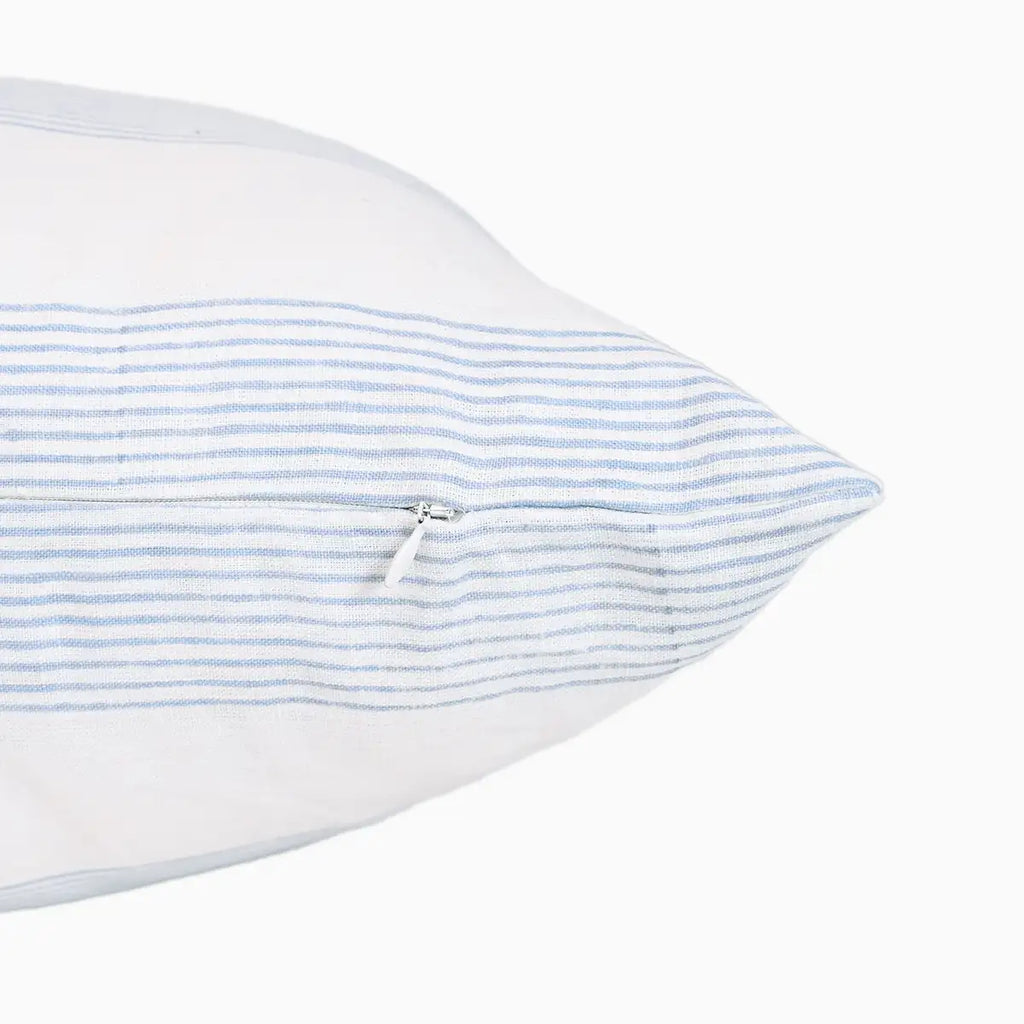 Striped Noise Coastal Blue Pillow Cover Pillow Covers