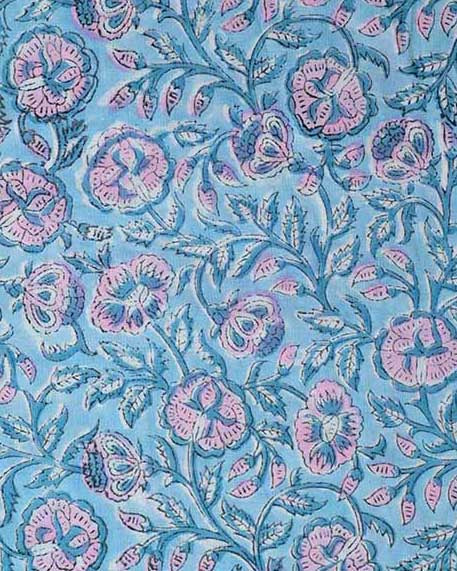 Vaila Cotton Block Print Fabric