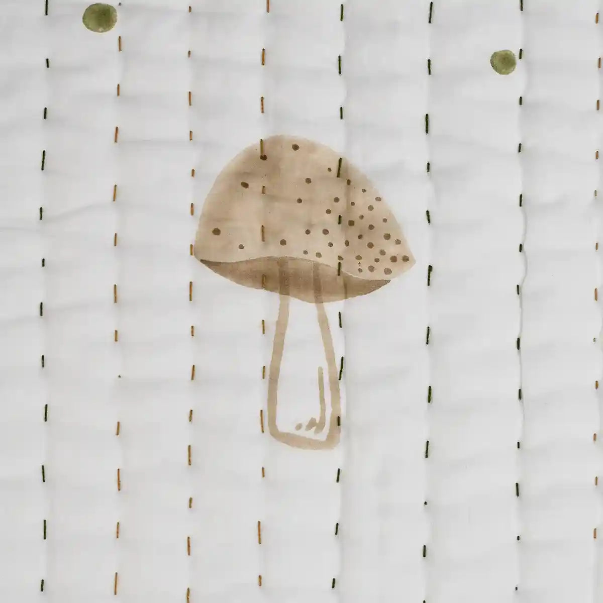 Mushrooms Baby Quilt Quilts