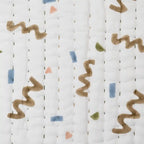 Wiggle Lines Baby Quilt Quilts