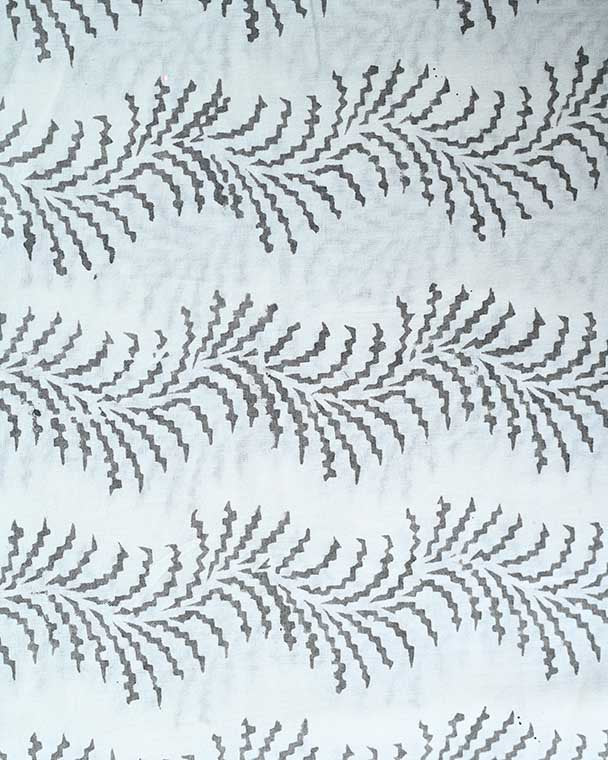 June Hand Block Printed Cotton Fabric Cotton Fabric